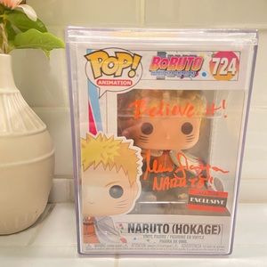 🥷SIGNED Maile Flanagan, VA for Naruto FUNKO🥷